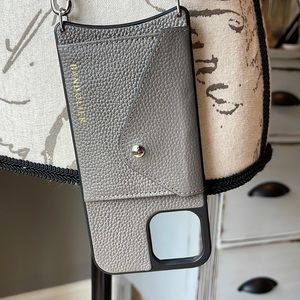 Bandolier phone holder purse
